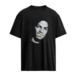 Michael Jackson Gold Grill Portrait T-Shirt