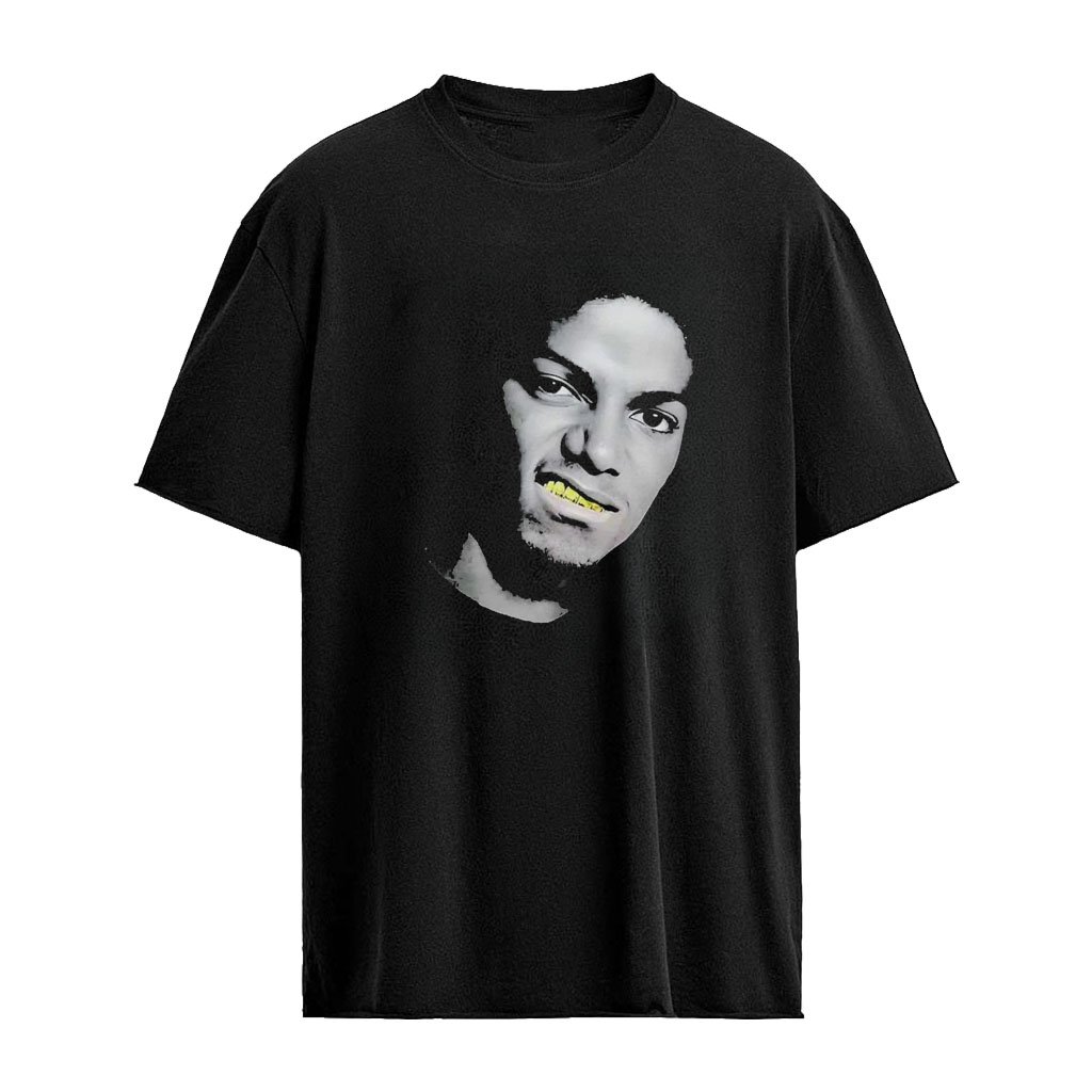Michael Jackson Gold Grill Portrait T-Shirt