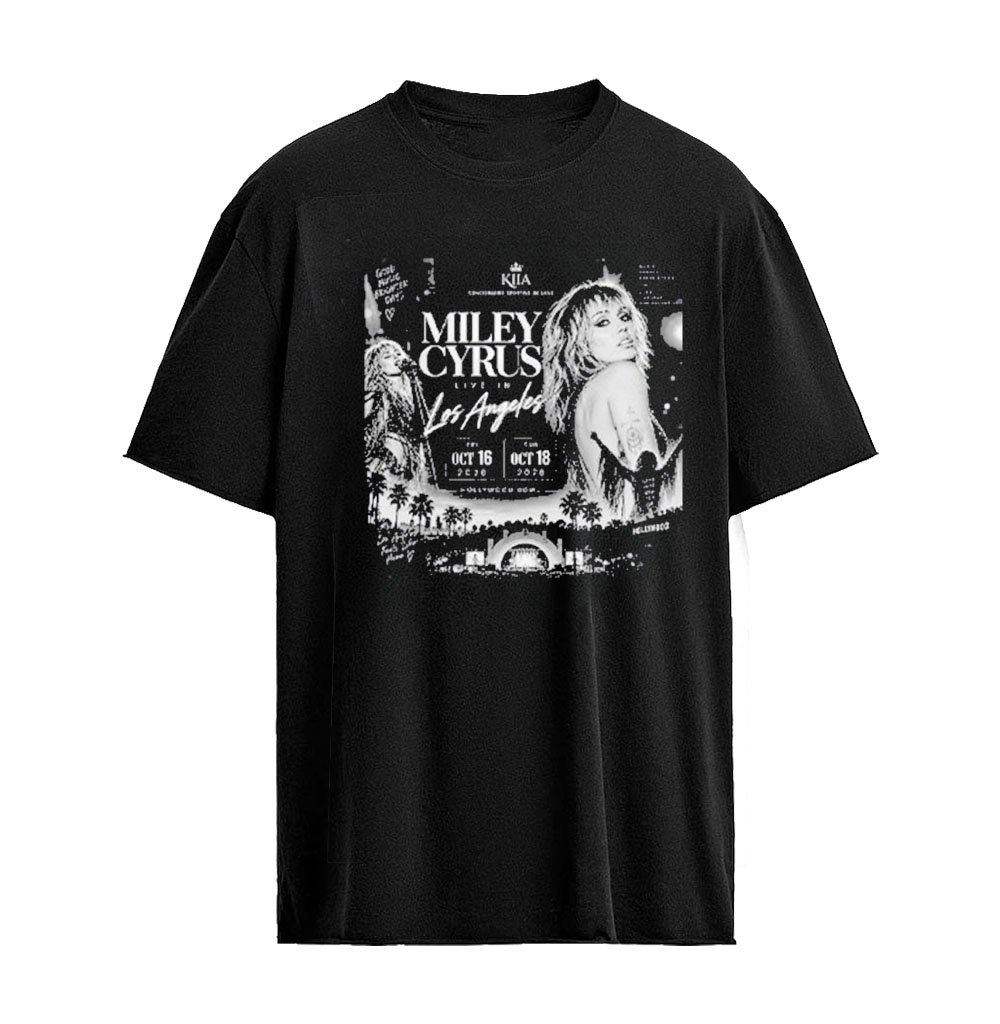 Miley Cyrus Live In Los Angeles Shirt