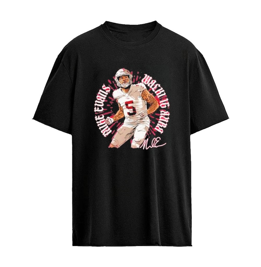 Mike Evans San Francisco 49ers Walking Aura T-Shirt