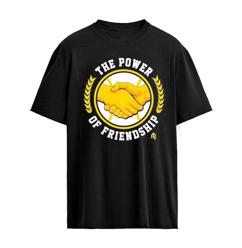 Milwaukee Brewers The Power Of Friendship Baseball Logo T-Shirt