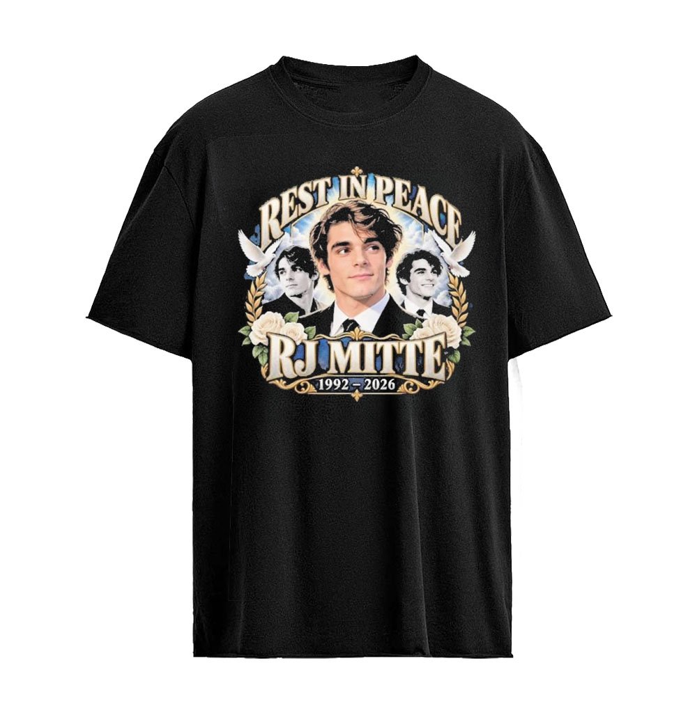 Rest In Peace RJ Mitte 1992-2026 Shirt