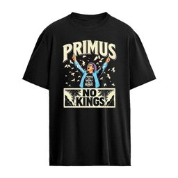 Primus No Kings Vintage Shirt – Syracuse Rally Woman Middle Finger