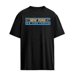 New York Forever X New York Knicks Basketball Graphic T-Shirt