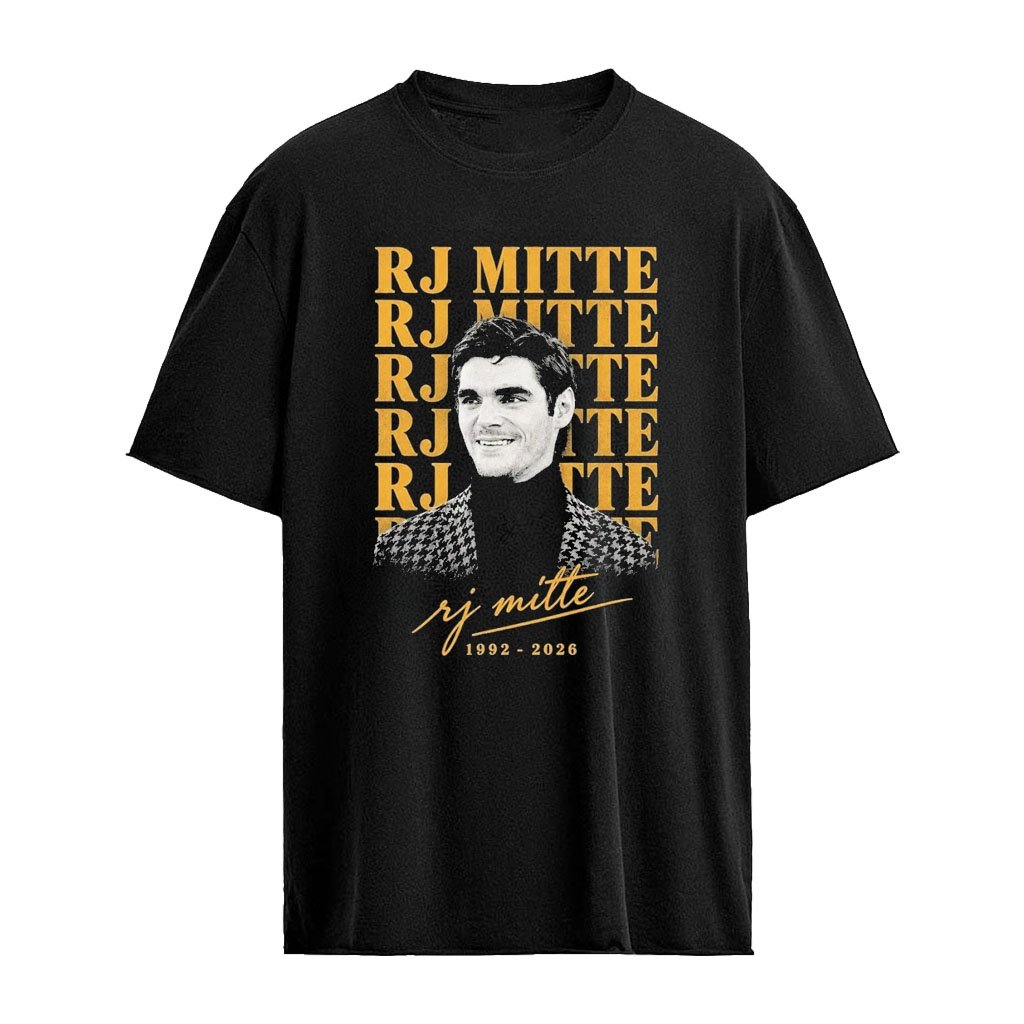 RJ Mitte Memorial Tribute Shirt