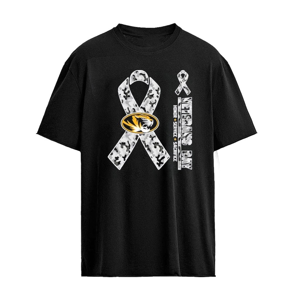 Missouri Tigers x Veterans Day 2026 Honor Service Sacrifice T-shirt