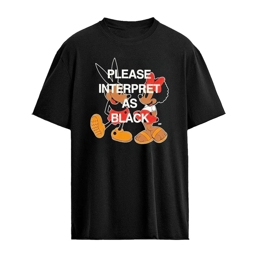 Please Interpret As Black Shirt