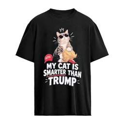 My Cat Is Smarter Than Trump Shirt