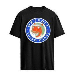 Paws Detroit Tigers Mascot 2026 Baseball Third Coast Parody Logo T-shirt