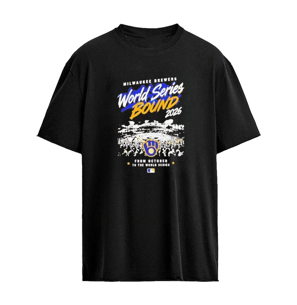 Pat Murphy Brewers World Series Bound 2026 From October To The World Series Vintage T-shirt