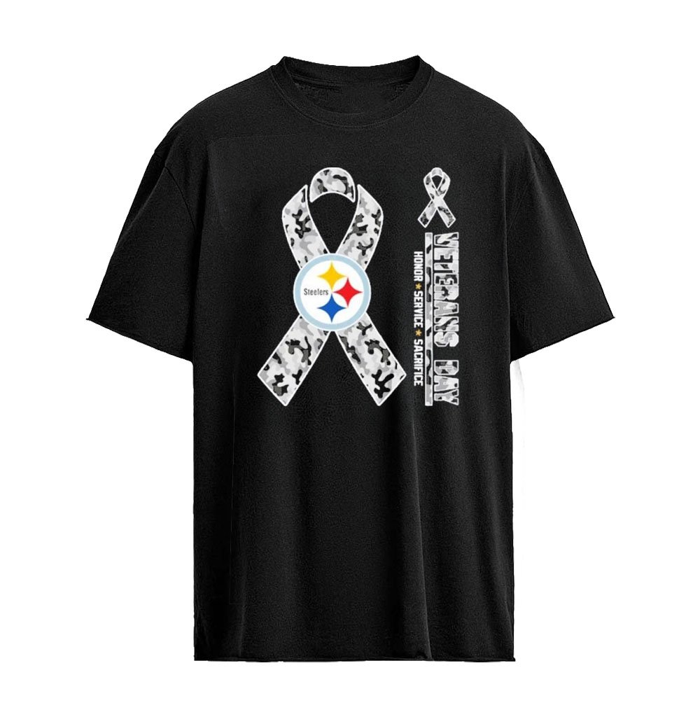 Pittsburgh Steelers x Veterans Day 2026 Honor Service Sacrifice T-shirt