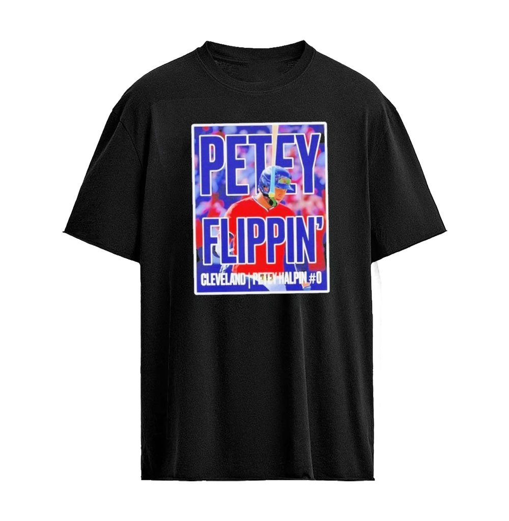 Petey Halpin 0 Cleveland Guardians Baseball Moment 2026 Graphic T-Shirt