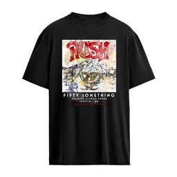 Rush Seattle WA 2026 Event Poster Mountain Lithograph At Climate Pledge Arena October 10 12 2026 Poster T-Shirt