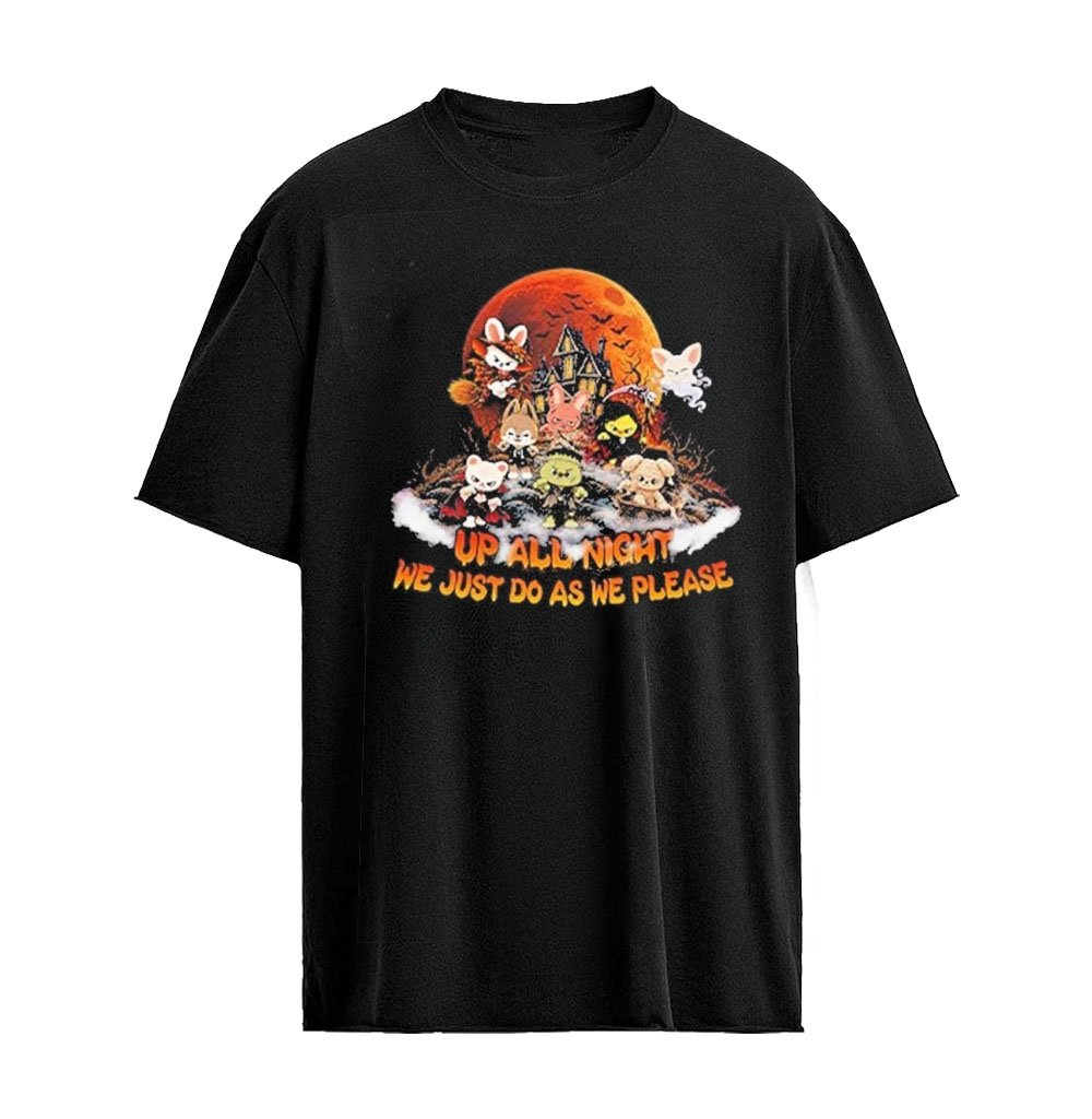 Stray Kids SKZOO Up All Night We Just Do As We Please T-Shirt