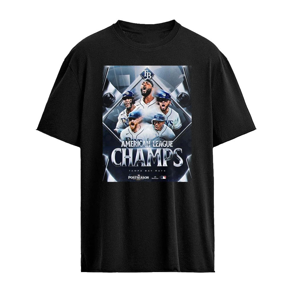Tampa Bay Rays 2026 American League Champions Clinched To MLB World Series T-Shirt