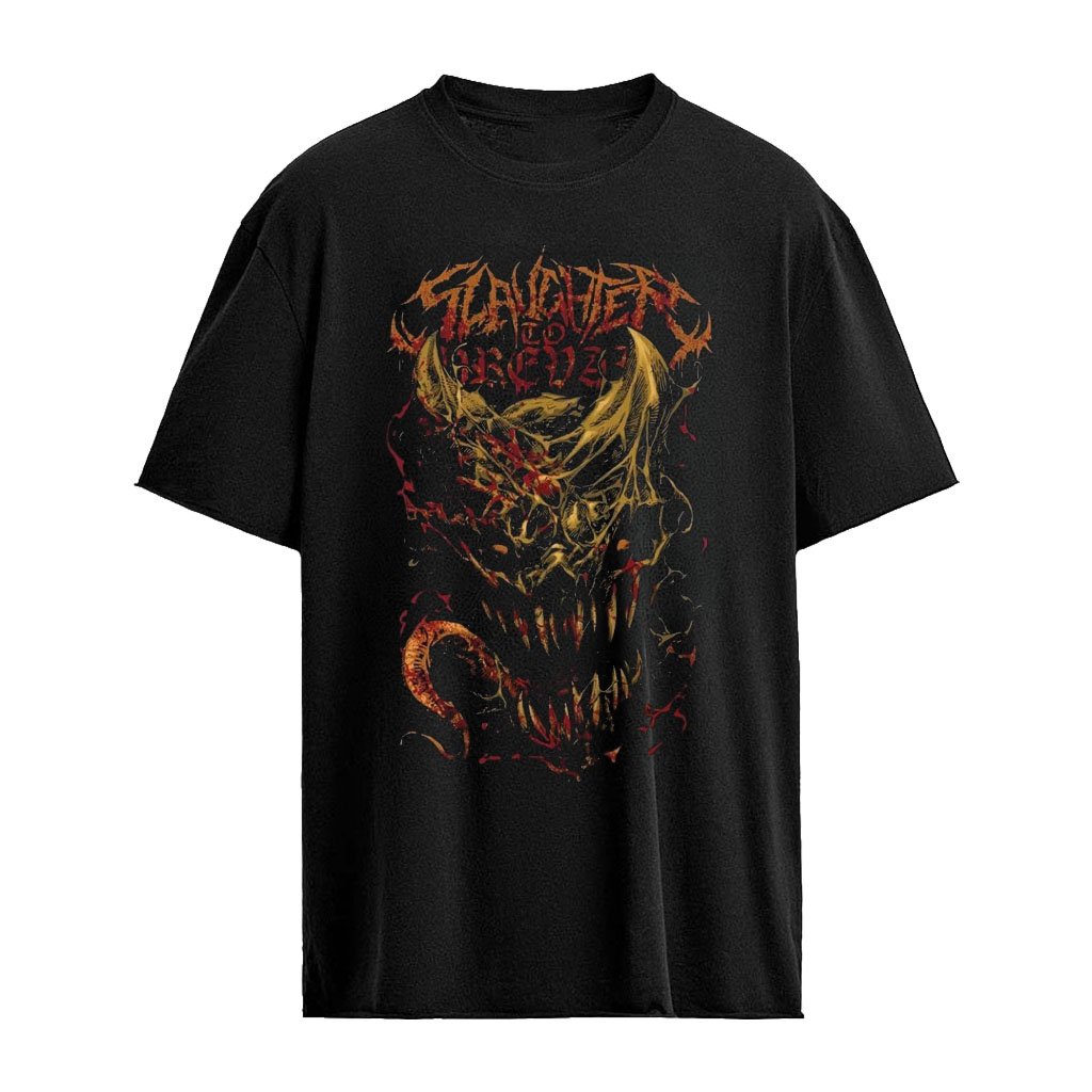 Slaughter To Prevail Halloween 2026 Collection Monster Mask T-Shirt