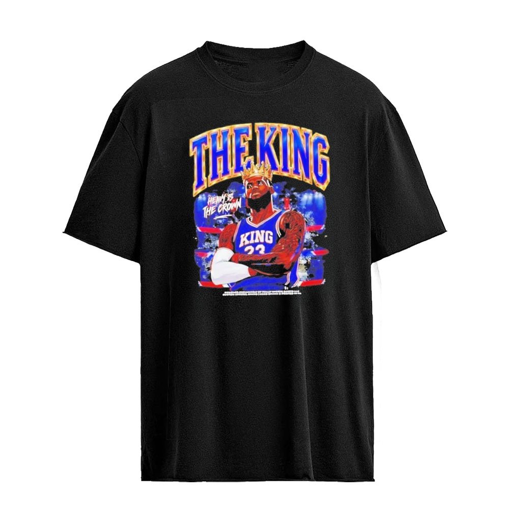 The King LeBron James Heavy is The Crown Graphic T-Shirt