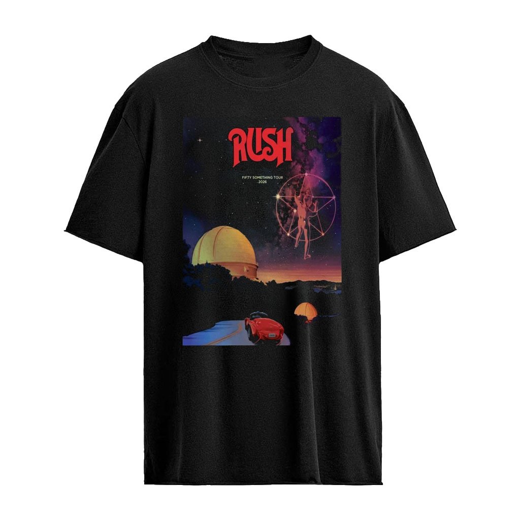 Rush San Jose, California 10.17.2026 Poster T-Shirt