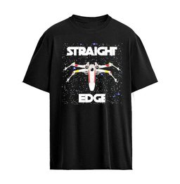 Straight Edge X-Wing Starfighter Star Wars Graphic T-shirt