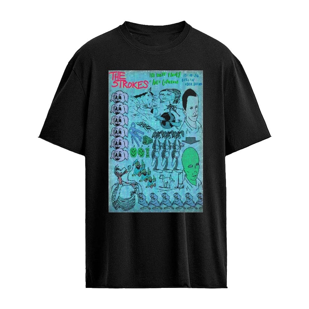 The Strokes Uber Arena Berlin, Germany October 15, 2026 Poster T-Shirt