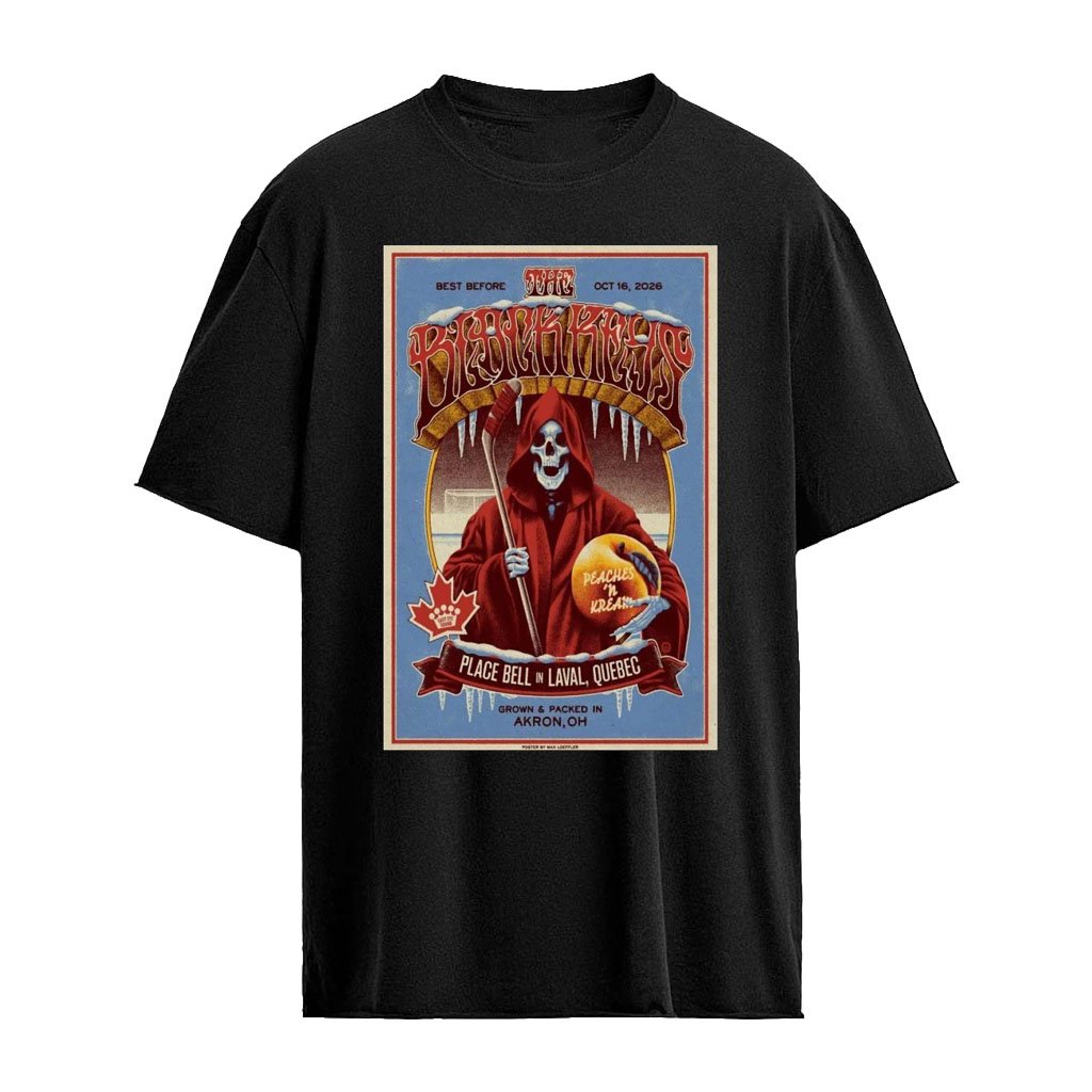 The Black Keys October 16 2026 Place Bell in Laval, Quebec Poster T-Shirt