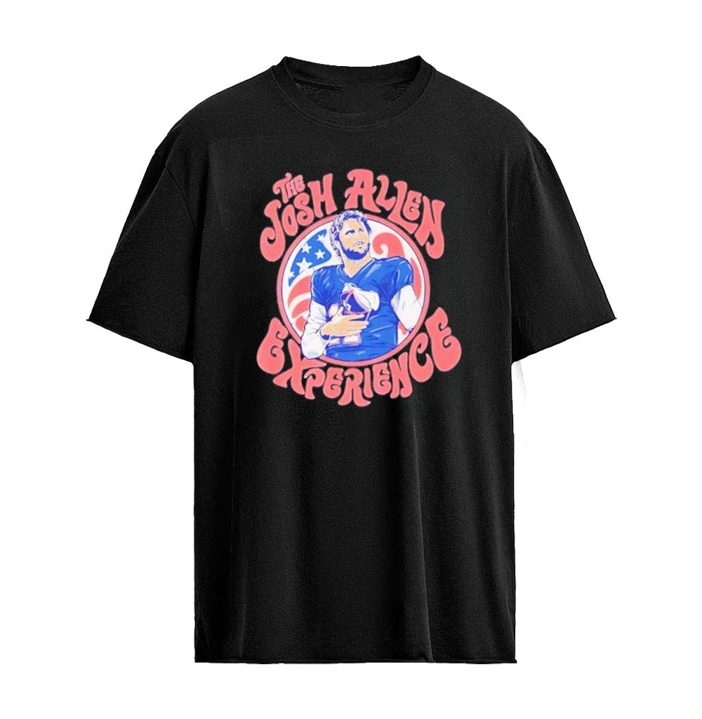 The Josh Allen Experience Buffalo Bills NFL Football Graphic T-Shirt