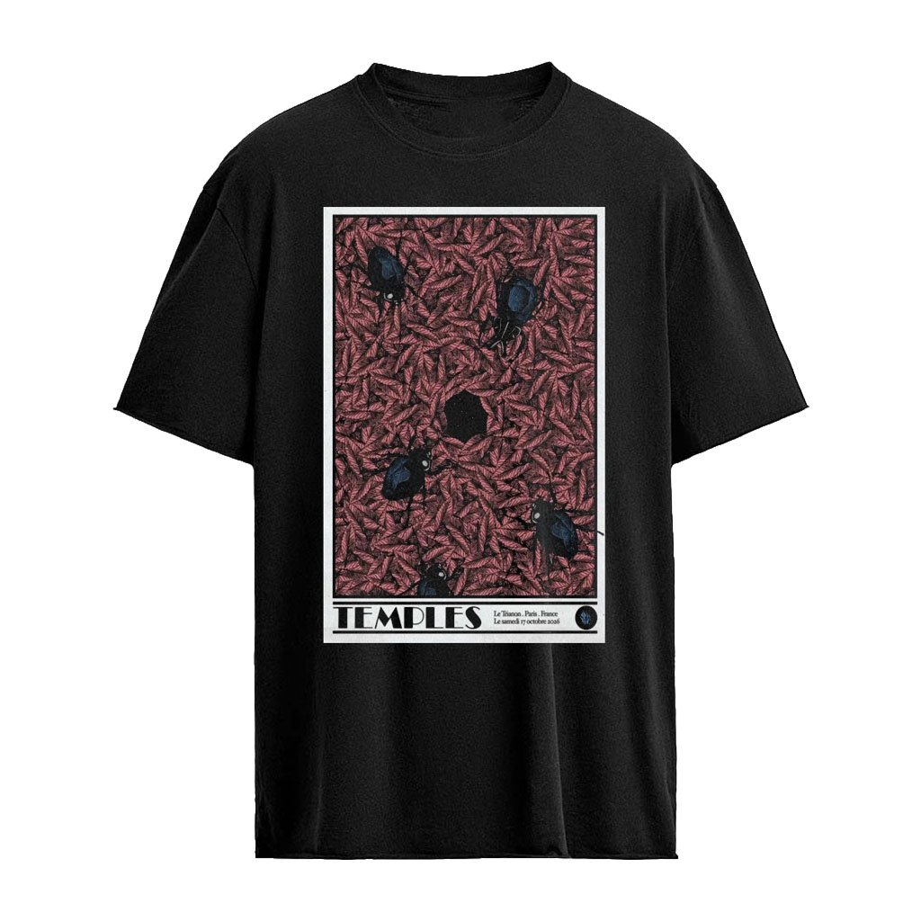 Temples Event Paris, France Oct 17 2026 Poster T-Shirt
