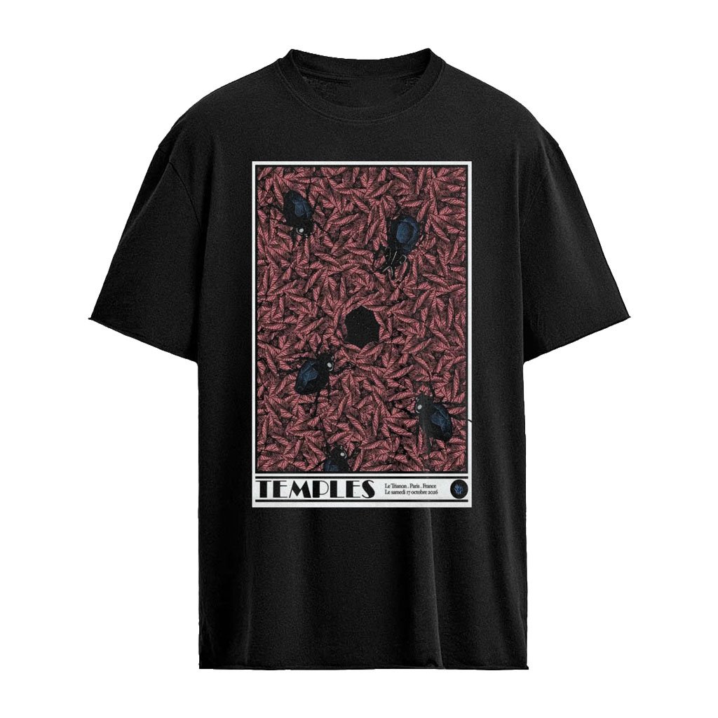 Temples Oct 17 2026 Le Trianon, Paris, France Poster T-Shirt
