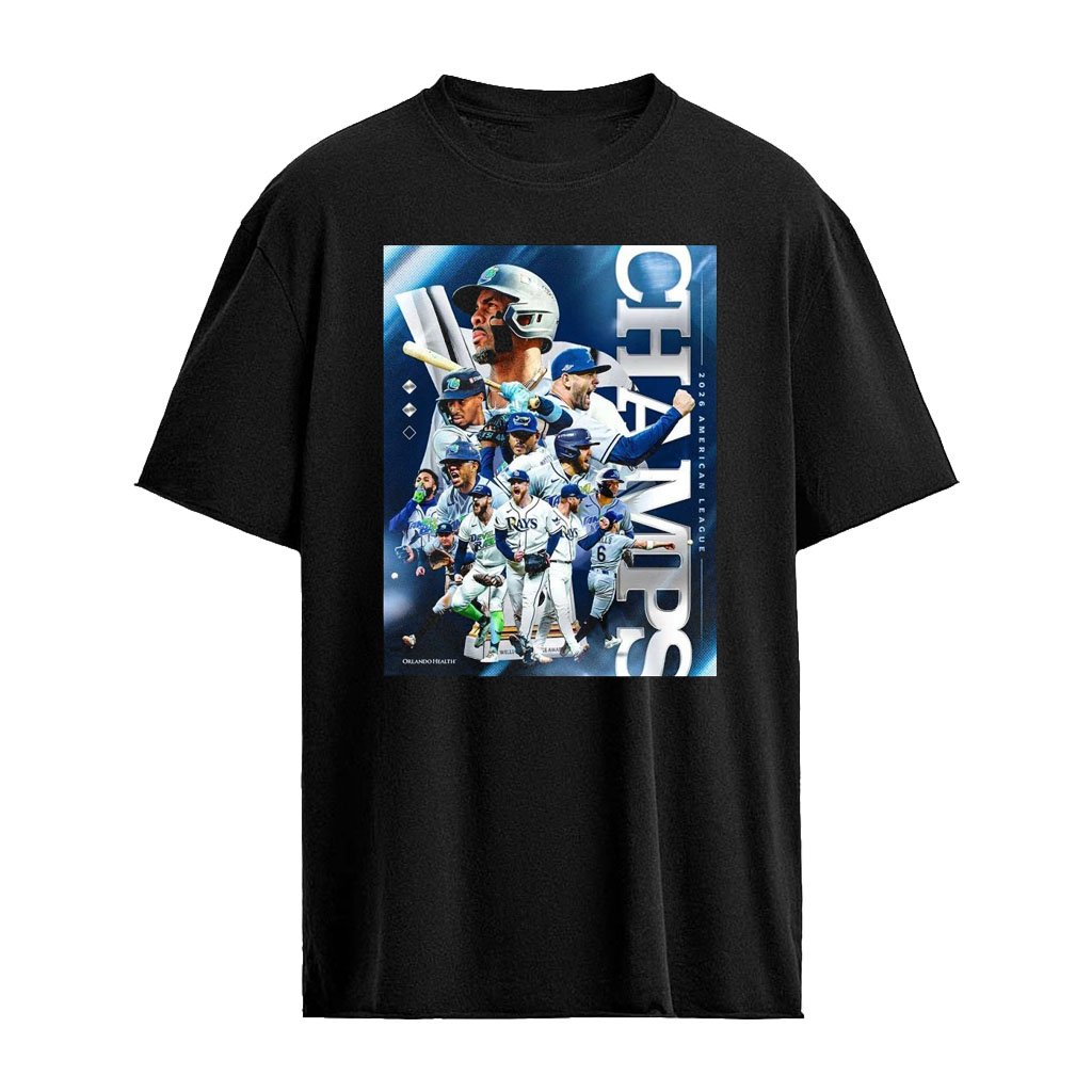 Tampa Bay Rays 2026 AL Champions The Magic Of Rays Baseball T-Shirt