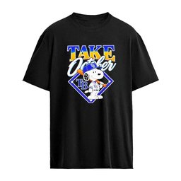 Tampa Bay Rays Take October Snoopy 2026 Postseason T-shirt