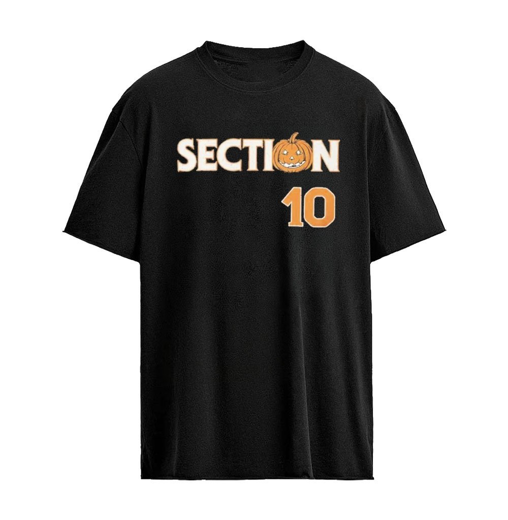 Section 10 Halloween Pumpkin T-Shirt