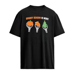 Spooky Season Is Here Pumpkin Pie Christmas Tree Shirt