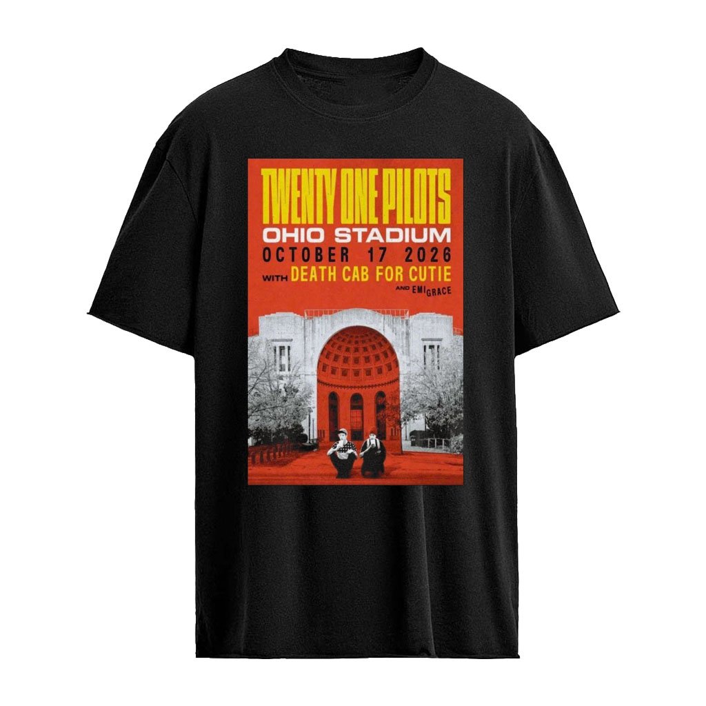 Twenty One Pilots 10.17.2026 Ohio Stadium Poster Limited T-Shirt