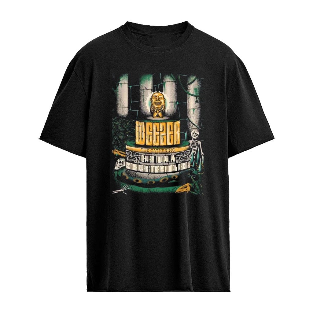 Weezer The Gathering Benchmark International Arena Oct 14th 2026 T-Shirt