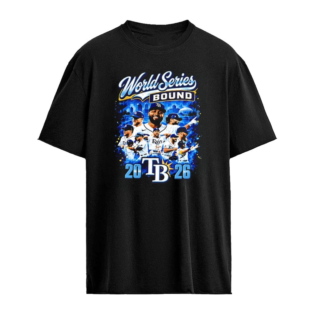 World Series Bound Tampa Bay Rays 2026 Team Illustration shirt