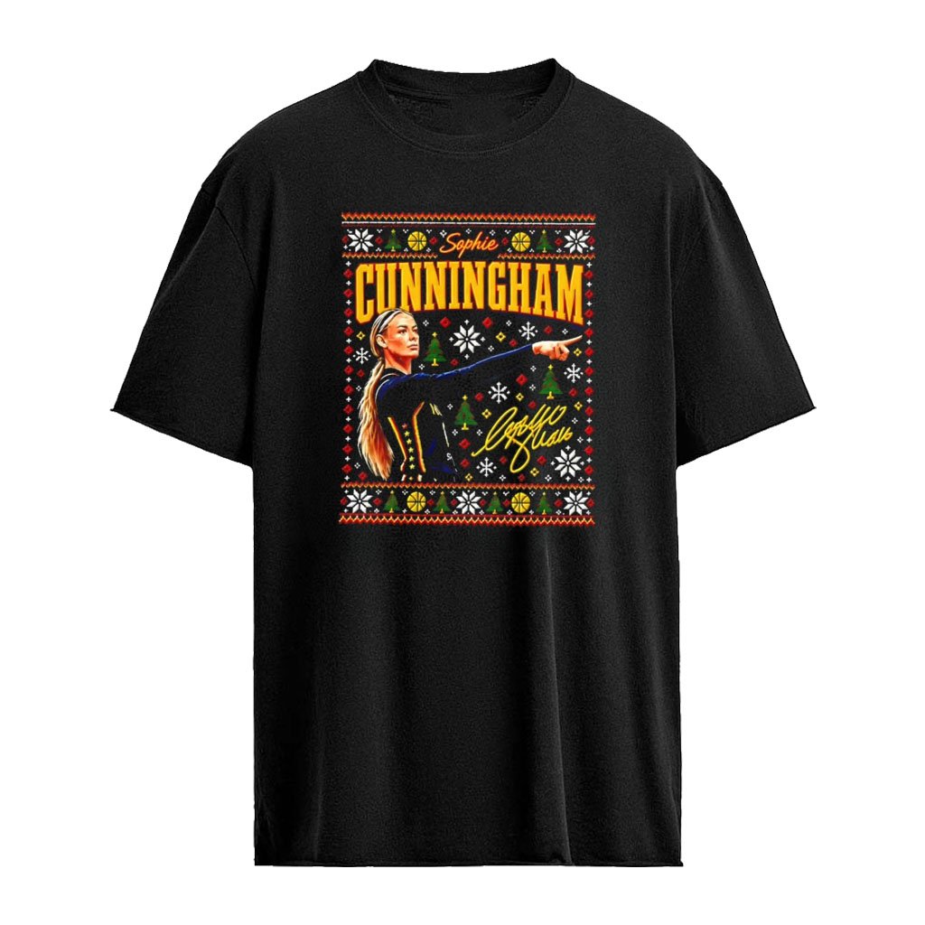 Sophie Cunningham Pattern Basketball Ugly Christmas shirt
