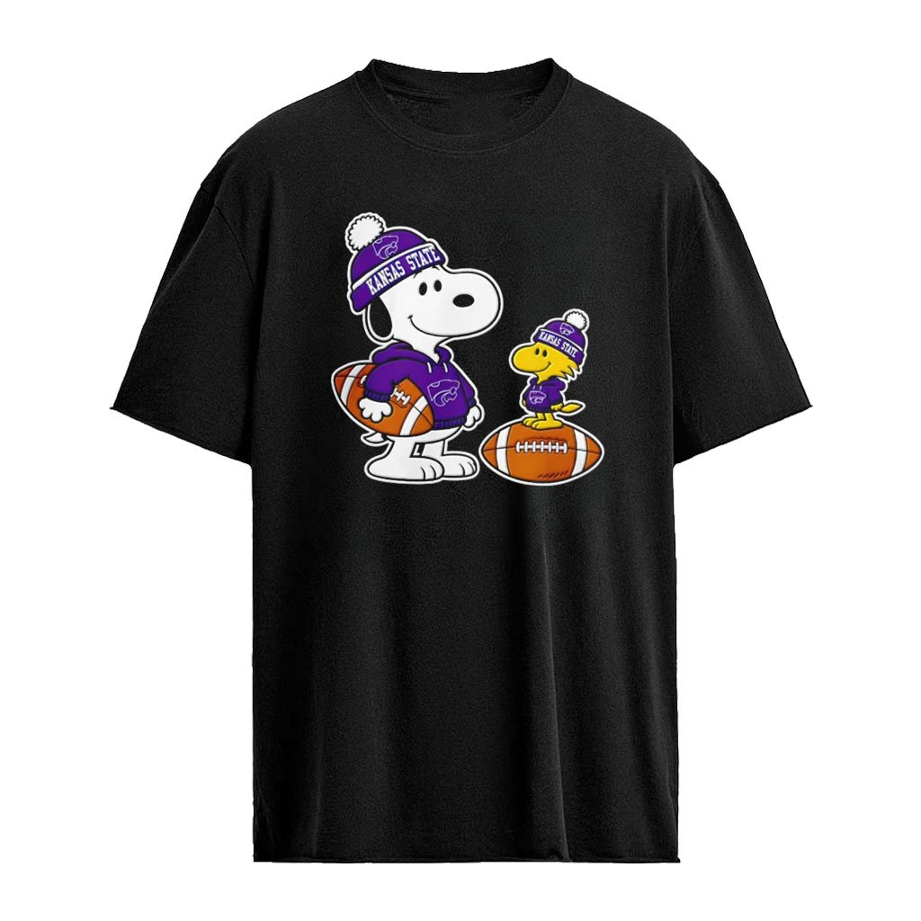 Snoopy and Woodstock Kansas State Wildcats Football Fans 2026 shirt