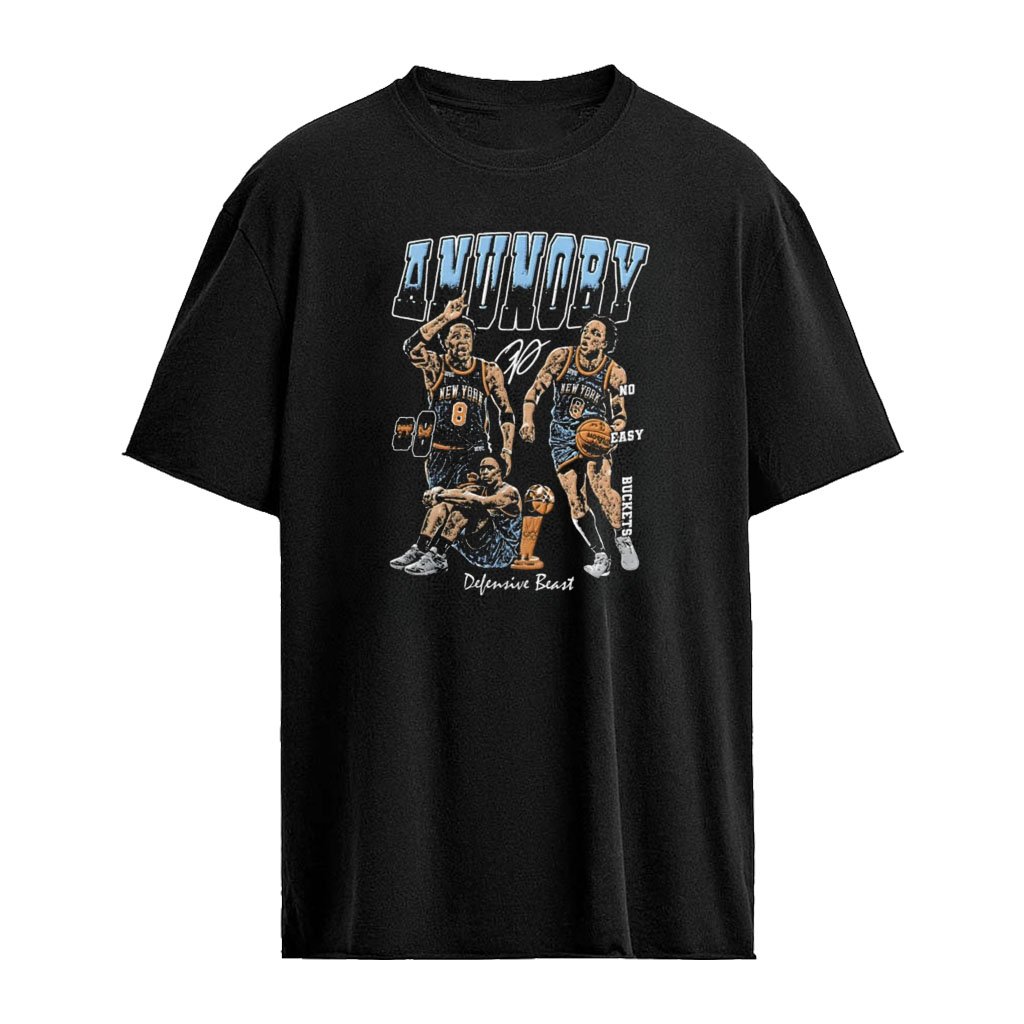 OG Anunoby New York Knicks NBA No Easy Buckets Defensive Beast shirt