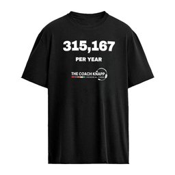 Washington Commanders The Coach Knapp 315,167 Per Year shirt