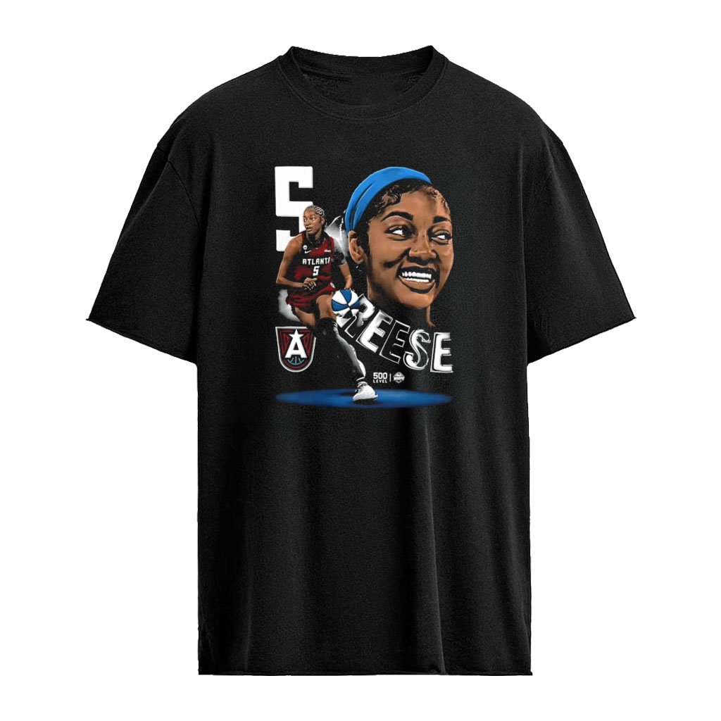 Reese Angel Reese Atlanta Dream WNBA 5 basketball player portrait shirt