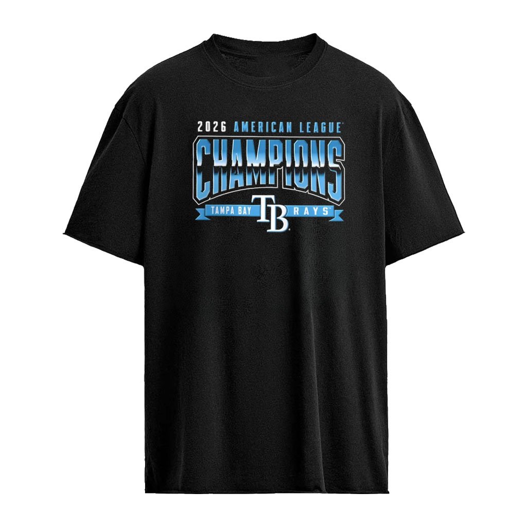 Tampa Bay Rays 2026 American League Champions logo shirt