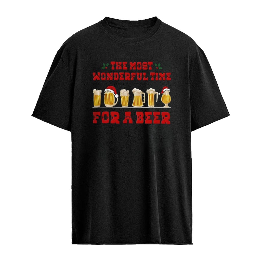 The Most Wonderful Time For A Beer Christmas shirt