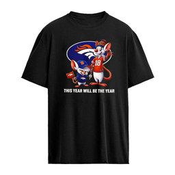 Pinky and the Brain Denver Broncos NFL this year will be the year logo shirt