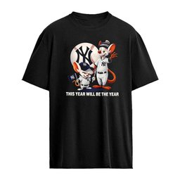 Pinky and the Brain New York Yankees NFL this year will be the year logo shirt