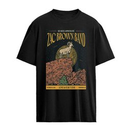 Zac Brown Band Red Rocks Colorado Oct 19 2026 Poster T-Shirt