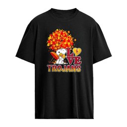 Snoopy USC Trojans NCAA Football Love Thanksgiving 2026 shirt