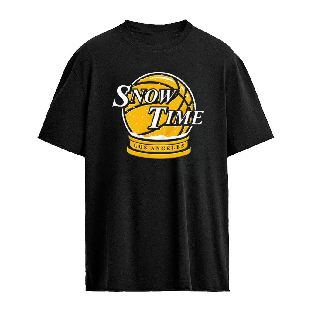 Snow Time Los Angeles Lakers shirt