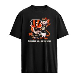 Pinky and the Brain Cincinnati Bengals NFL this year will be the year logo shirt
