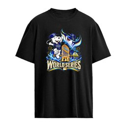 Snoopy and Tampa Bay Rays MLB World Series 2026 trophy shirt