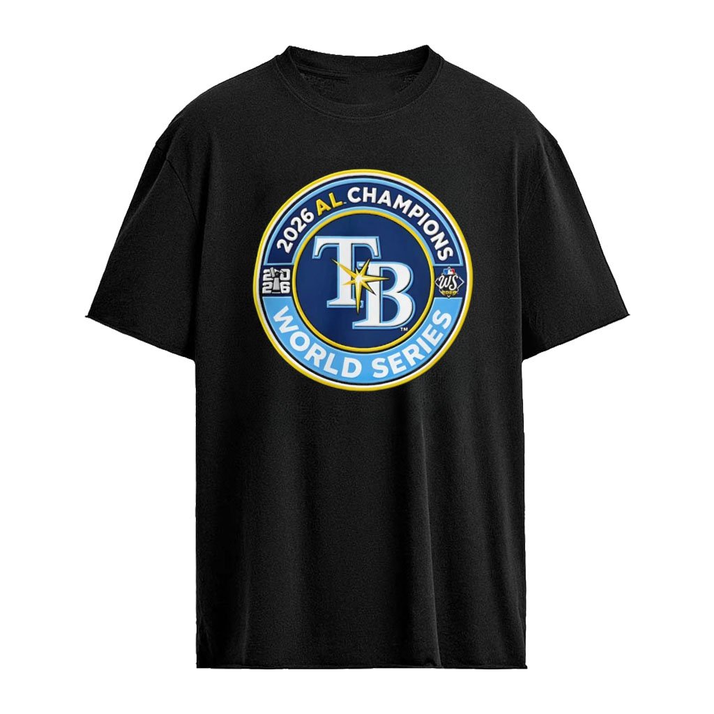 Tampa Bay Rays Baseball 2026 World Series ALCS Champions logo shirt